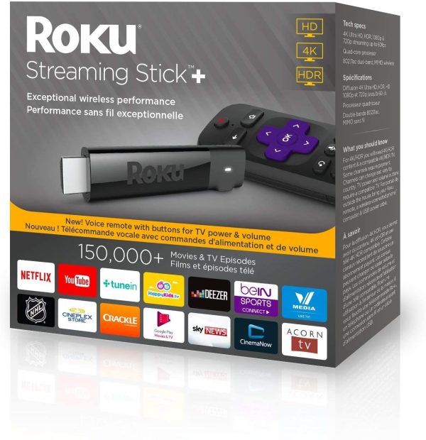 Streaming Stick+ | HD/4K/HDR Streaming Device with Long-range Wireless and Voice Remote with TV Power and Volume - Image 6