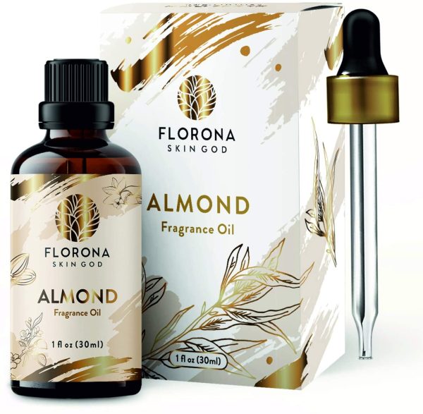 Almond Fragrance Oil - Premium Grade Scented Oil (30ml) by FLORONA for Diffusers, Soap Making, Candles, Lotion, Home Scents, Bath Bombs, Slime -1oz - Image 2