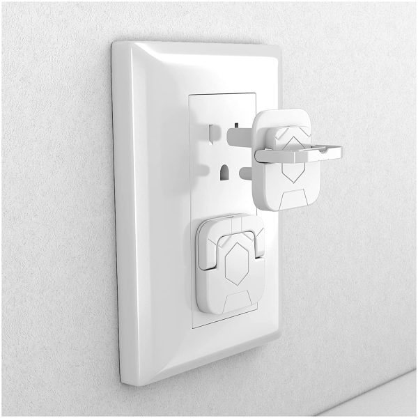 Baby Proofing Outlet Covers (60 Pack) Electric Outlet Pulg Covers for Baby Safety Socket Cover Protector Cap to Prevent Your Child from Power Shock Hazard - Image 2