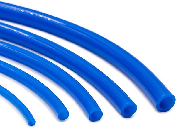 H.A.K. PNEUMATIC Air Hose Tubing # O.D. 1/2" x I.D. 8.5 mm 10 Meter Blue Polyethylene Plastic Transfer Compressed in Line Air or Water Pipe for Plumbing Supplies Easy Push Type Quick Fitting - Image 6