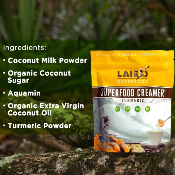 Laird Superfood Turmeric Creamer, 227 Grams - Image 4