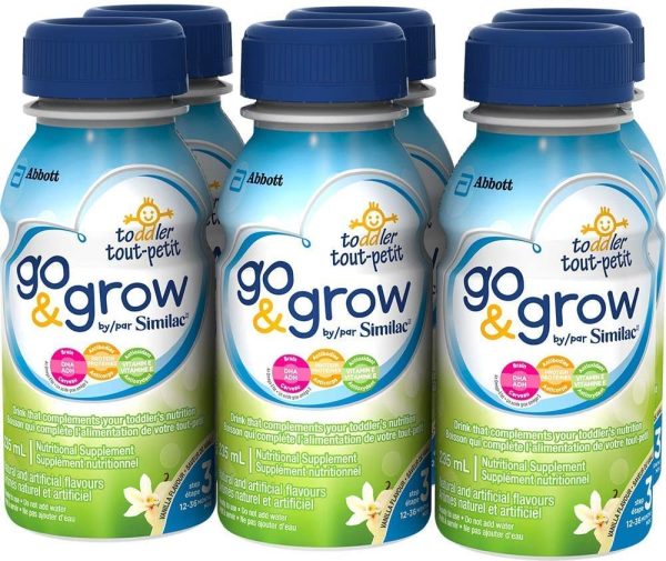 Similac Go & Grow By Similac Step 3 Toddler Drink, Ready To Use, 235mL, 12-36 Months, Blue, 6 Count - Image 5