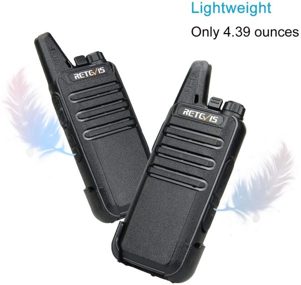 RT22 2 Way Radios Long Range Rechargeable 16 Channel FRS Small VOX Hands-Free Two Way Radio Walkie Talkies(10 Pack) - Image 8