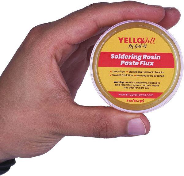 Soldering Products Rosin Paste Flux - Electrical & Electronic Repairs - (2 oz) (1) - Image 4