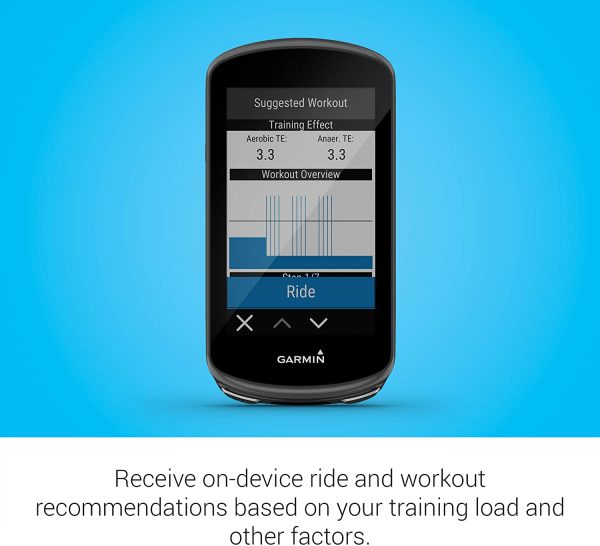 Garmin Edge® 1030 Plus, GPS Cycling/Bike Computer, On-Device Workout Suggestions, ClimbPro Pacing Guidance and More - Image 3