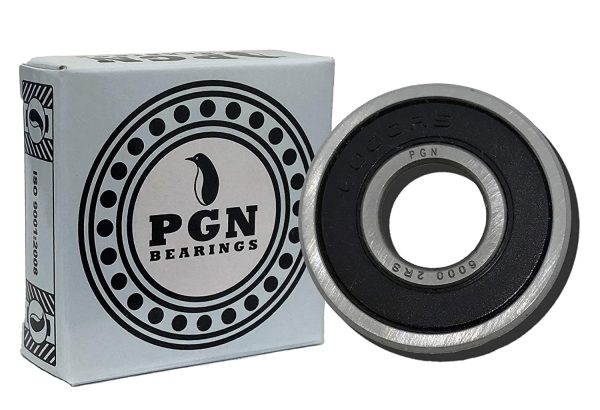 PGN 6000-2RS Sealed Ball Bearing - 10x26x8 - Lubricated - Chrome Steel (10 PCS) - Image 3