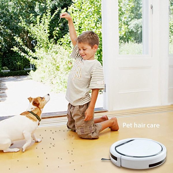 V3s Pro Robot Vacuum Cleaner, Tangle-Free Suction , Slim, Automatic Self-Charging Robotic Vacuum Cleaner, Daily Schedule Cleaning, Ideal for Pet Hair??yard Floor and Low Pile Carpet