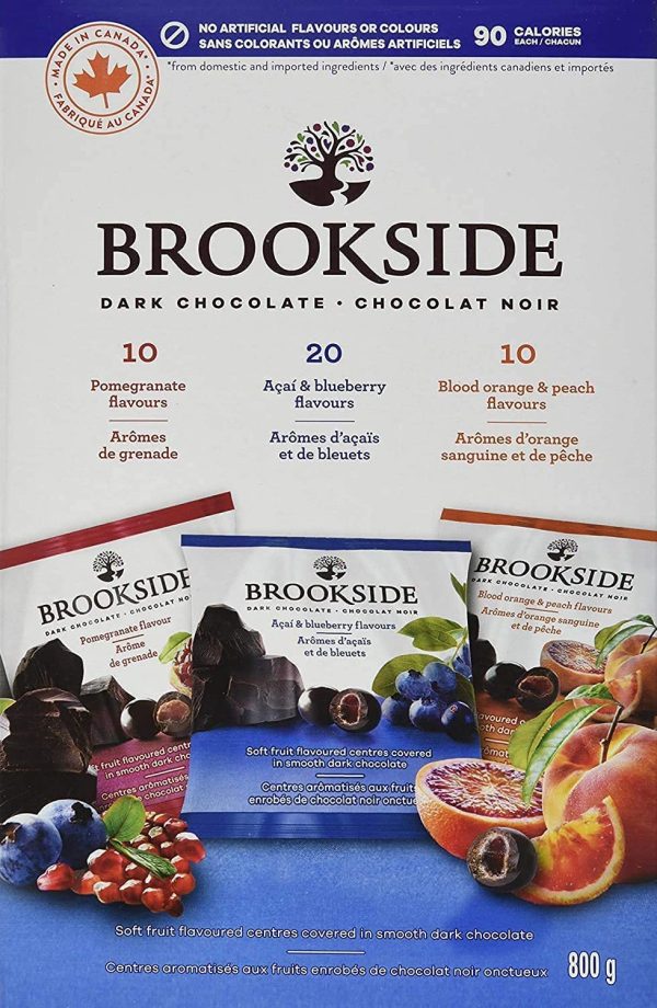 Brookside Dark Chocolate Noir Variety Pack, 800 Grams