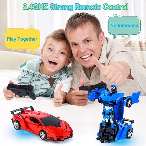 Refasy Children Remote Control Deformation Cars Toys for Kids-Hot Gift - Image 3