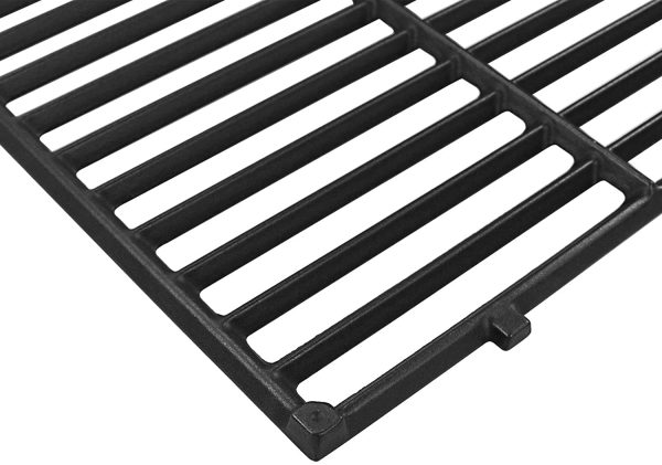 Utheer 7524 19.5 Inches Cast Iron Cooking Grid Grates for Weber Genesis E-310/ E-320/ E-330, Genesis S-310/ S-320/ S-330, Genesis EP-310/ EP-320/ EP-330 Gas Grill, Replaces for Weber 7524/7528 - Image 4