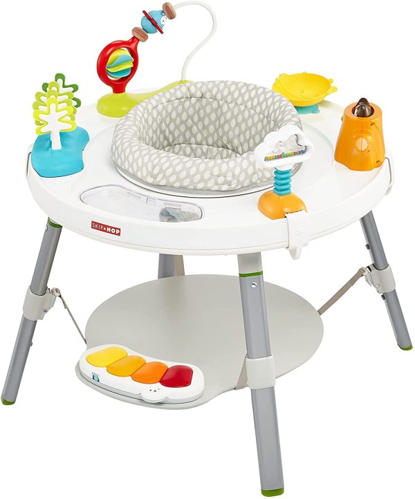 Skip Hop Baby Activity Center: Interactive Play Center with 3-Stage Grow-with-Me Functionality, 4mo+, Explore & More