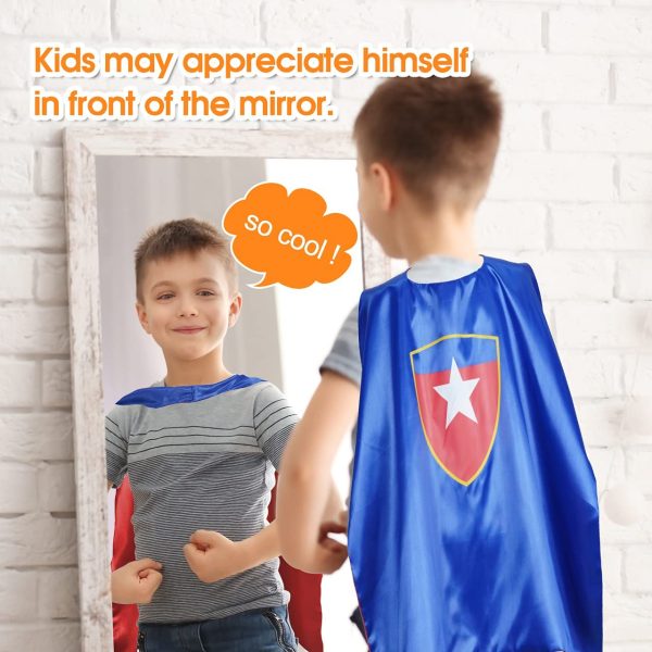 3-12 Year Old Boy Gifts,ROKO Superhero Costume for Kids Cosplay Party Loot Bag - Image 4