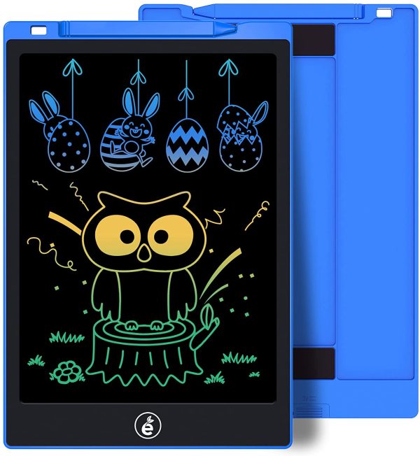 LCD Writing Tablet, Electronic Colorful Screen Drawing Board Kids Tablets Doodle Board Writing Pad for Kids at Home, School and Office (11-Inch, Blue) - Image 6