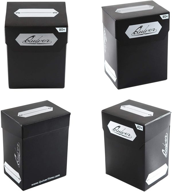 80+ Deck Blocks with 2 Dividers / Box - Set of 5 Boxes - All Black Color - Image 9