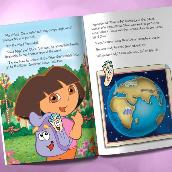 Personalized Children's Book: My Adventures with Dora The Explorer (Large Hardback) - Image 7