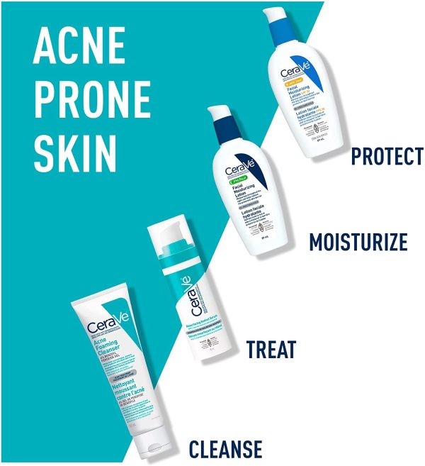 CeraVe Resurfacing RETINOL Serum For Face. Helps even skin tone. Improves skin smoothness. Gentle on skin gel with niacinamide, 3 essential ceramides. Fragrance-free. 30ML. - Image 4