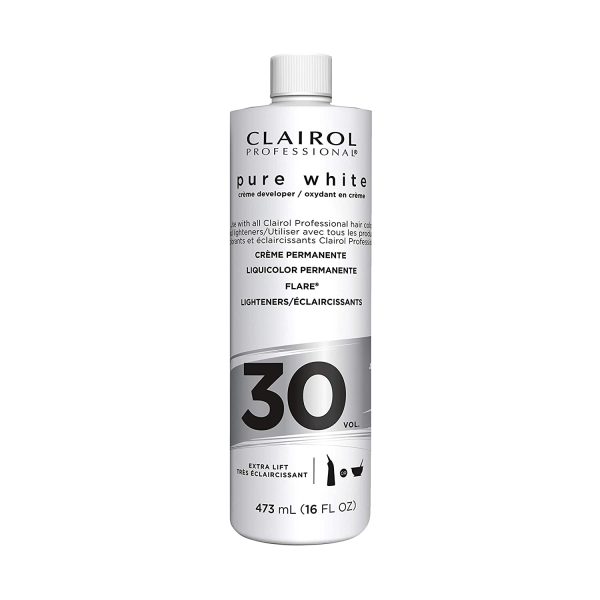 Clairol Professional Pure White Hair Developers for Lightening & Gray Coverage - Image 4