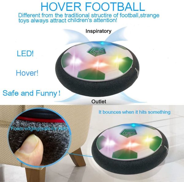 JRD&BS WINL Kids Toys Amazing LED Hover Football for Kid Best Gifts - Image 4