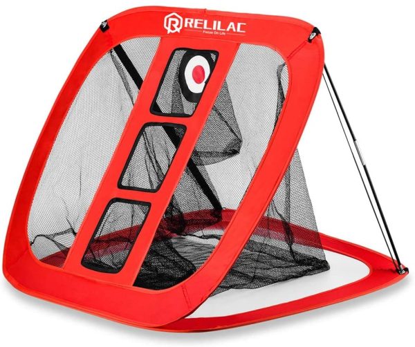 RELILAC Pop Up Golf Chipping Net - Indoor/Outdoor Golfing Target Accessories for Backyard Accuracy and Swing Practice - Great Gifts for Men, Dad, Mom, Husband, Women, Kid, Golfers - Image 7