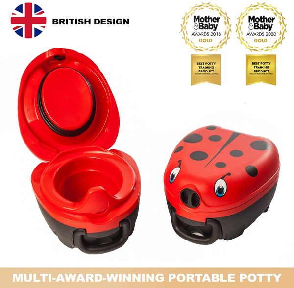 My Carry Potty - Animal - Red Ladybug - Image 2