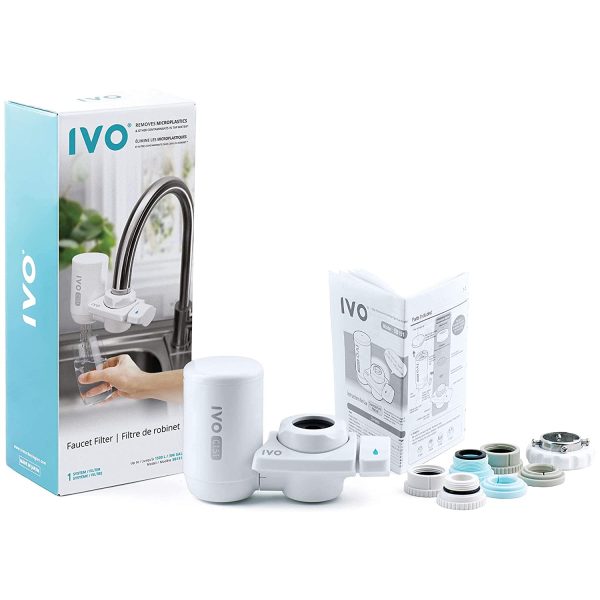 IVO Water Filtration System for Standard Faucets ??4-Stage Filtration with NSF-Approved Technology ??Removes Contaminants Down to 0.1 Micron, Retains Healthy Minerals - Image 2