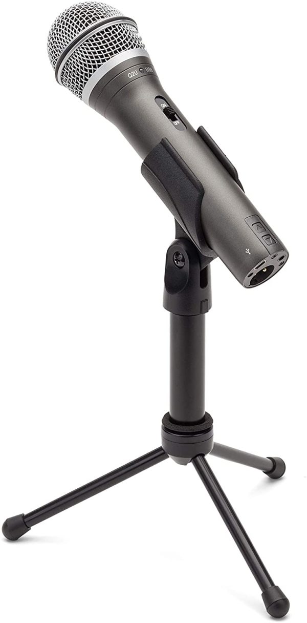 Samson Q2U Handheld Dynamic USB Microphone Recording and Podcasting Pack - Image 4