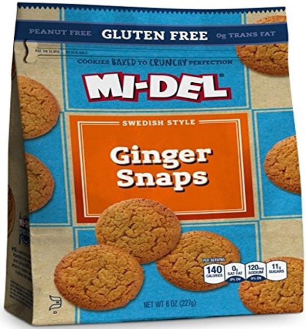 MI-DEL Ginger Snap Gluten Free Cookie 227g - Image 5