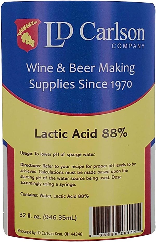 6111b Lactic Acid (88% Solution), 32 oz. - Image 3