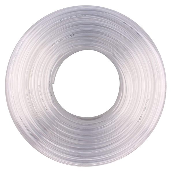 DERNORD PVC Tubing 1/2"ID X 5/8"OD Flexible Clear Vinyl Hose 100 Feet for Food Grade - Image 2