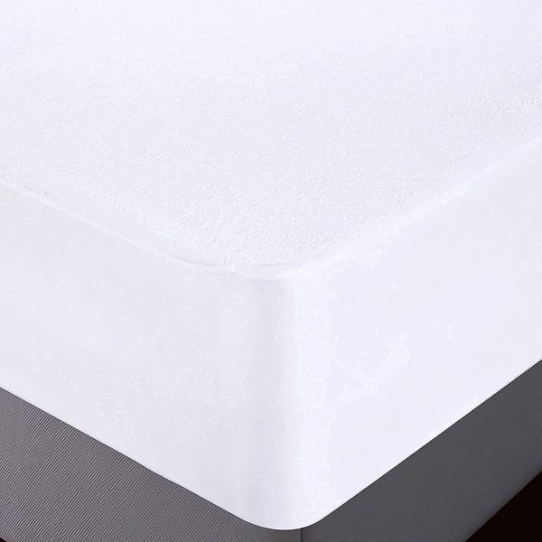 Utopia Bedding Premium Waterproof Terry Mattress Protector Twin XL 200 GSM, Mattress Cover, Breathable, Fitted Style with Stretchable Pockets - Image 6