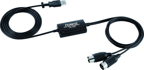 Roland UM-ONE-MK2 One in Two Out Midi Cable - Image 7