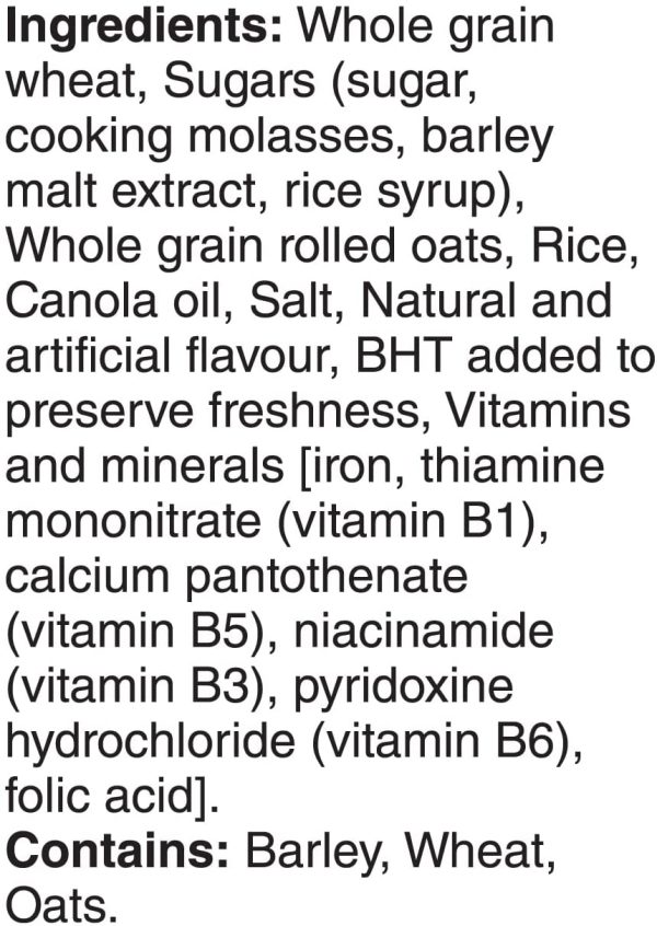 Shreddies Brown Sugar Flavour with Granola, 495 g - Image 4