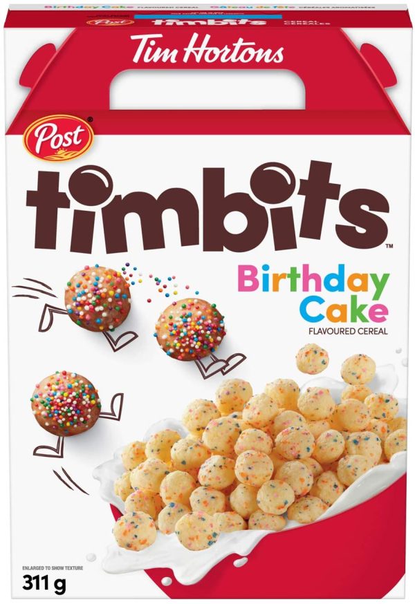 Timbits Cereal Birthday Cake, 311g