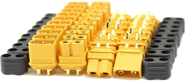 Amass 10 Pair XT60H Bullet Connector Plug Upgrated of XT60 Sheath Female & Male Gold Plated for RC Parts ?? ?? ?? - Image 4