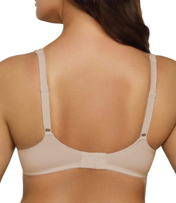 Bestform Casual Value #9706715 Cotton Soft Cup Medium Support Bra, Satin Trim, Lace, Wire-Free - Image 4