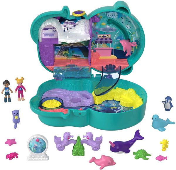 POLLY POCKET Otter Aquarium Compact Multicolor - Image 3