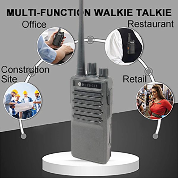 BF-V8S Walkie Talkie Rechargeable 16 Channel Handheld Two Way Radio IC Certified:25769-BFV8S (2 Pack)