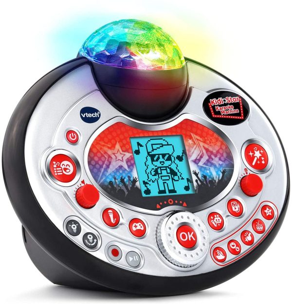 VTech Kidi Star Karaoke Machine, Black (English Version) - Image 5