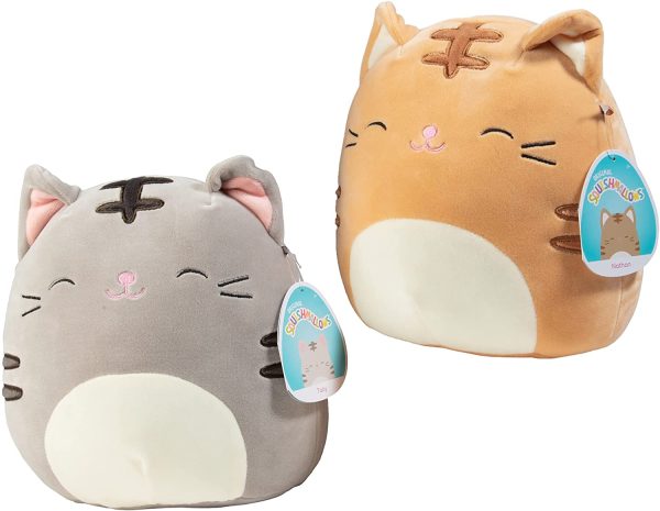 Squishmallow 8" Assorted Single - Receive 1 of 2 Pictured Styles - Cute and Soft Cat Plush Toy - Official Kellytoy Stuffed Animal - Ages 2+ - Image 5