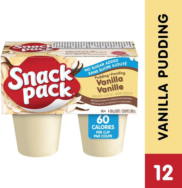 Pudding, Vanilla, 4 Count (Pack of 1) - Image 2