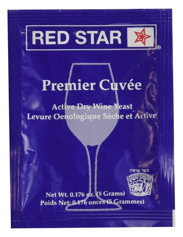 Red Star RS-Cuveex10 Premier Cuvee Yeast 10 Packets - Image 2