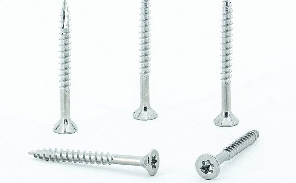 8 x 1 5/8 Inch Stainless Steel Deck Screws 350 Box T20 Star Drive Included - Image 3