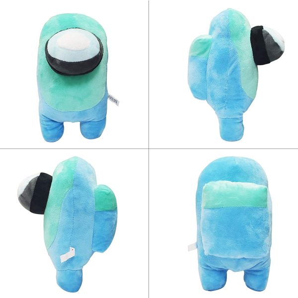 7.8inch/20cm Among Us Plush Stuff Animal Plushies Toys,Cute Soft Plush Among Us Plush Stuffed Animals Among Us Game Plush Toy Plushie Doll Gifts for Kids Birthday Christmas Xmas Gift (Blue) - Image 4