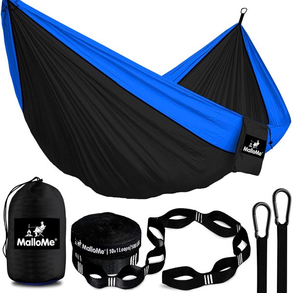 Camping Hammock with Straps - Hammocks - Portable Hammock Kids Hammock Outdoor Hammock - Hamac Double Hammock - 2 Person Hammock Tree Hammock - Hamock Tent for Travel - Hammocks for Outside - Image 5