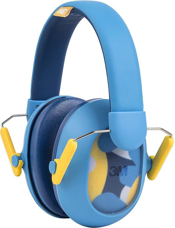 Kids Hearing Protection Plus, Hearing Protection for Children with Adjustable Headband, Blue, 23dB Noise Reduction Rating, Studying, Quiet, Concerts, Events, Fireworks, for Indoor and Outdoor Use - Image 5