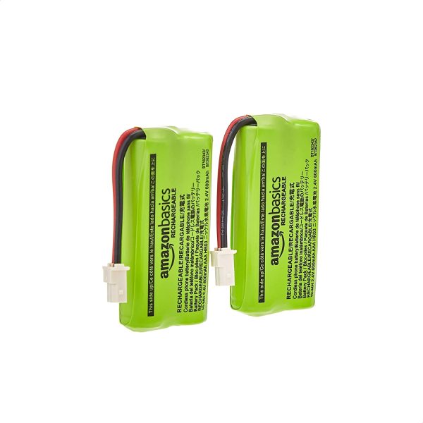 Cordless Phone Replacement Battery Pack - BT162342, BT262342 - 2-Pack - Image 5