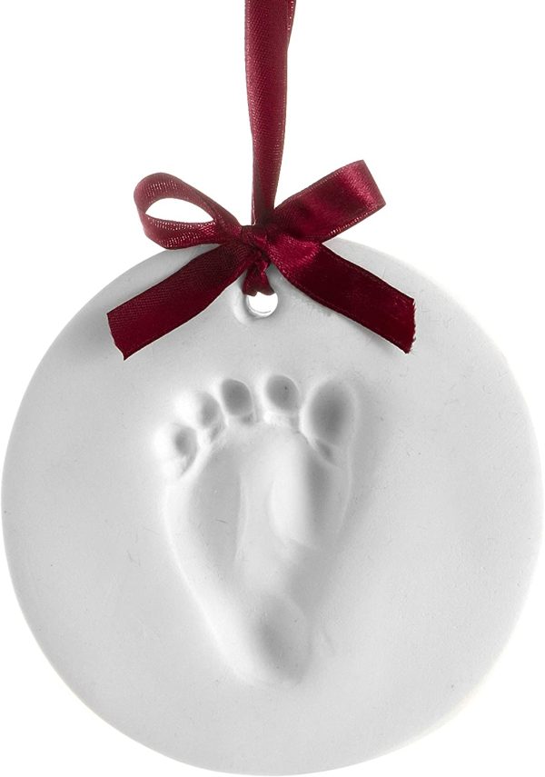 Pearhead Babyprints Baby's First Handprint or Footprint Ornament Kit, Easy No-Bake DIY, Christmas Baby Gift, 50010 - Image 4