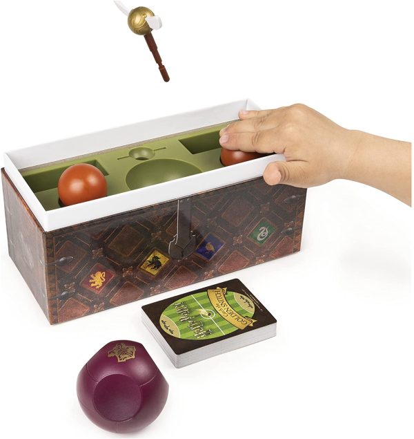 Spin Master Games Harry Potter Catch The Golden Snitch, A Quidditch Board Game for Witches, Wizards and Muggles, Family Game Ages 8 & up, (6059548) - Image 2