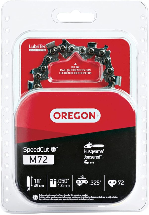 Oregon M72 SpeedCut Chainsaw Chain for 18-Inch Bar -72 Drive Links ?M?fits Husqvarna, Dolmar, Jonsered and more - Image 5