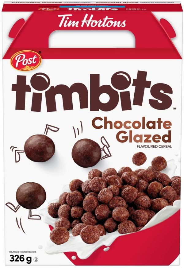 Timbits Cereal Chocolate Glazed, 326g